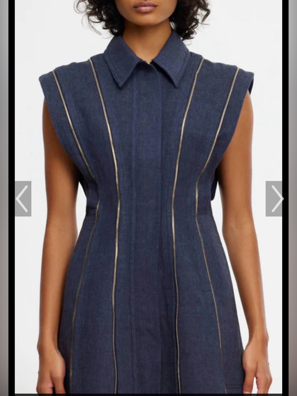 NWT ACLER Wakefield linen mini dress - Sz 10